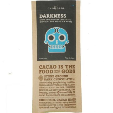 Stone Ground Dark Chocolate - Darkness 75%