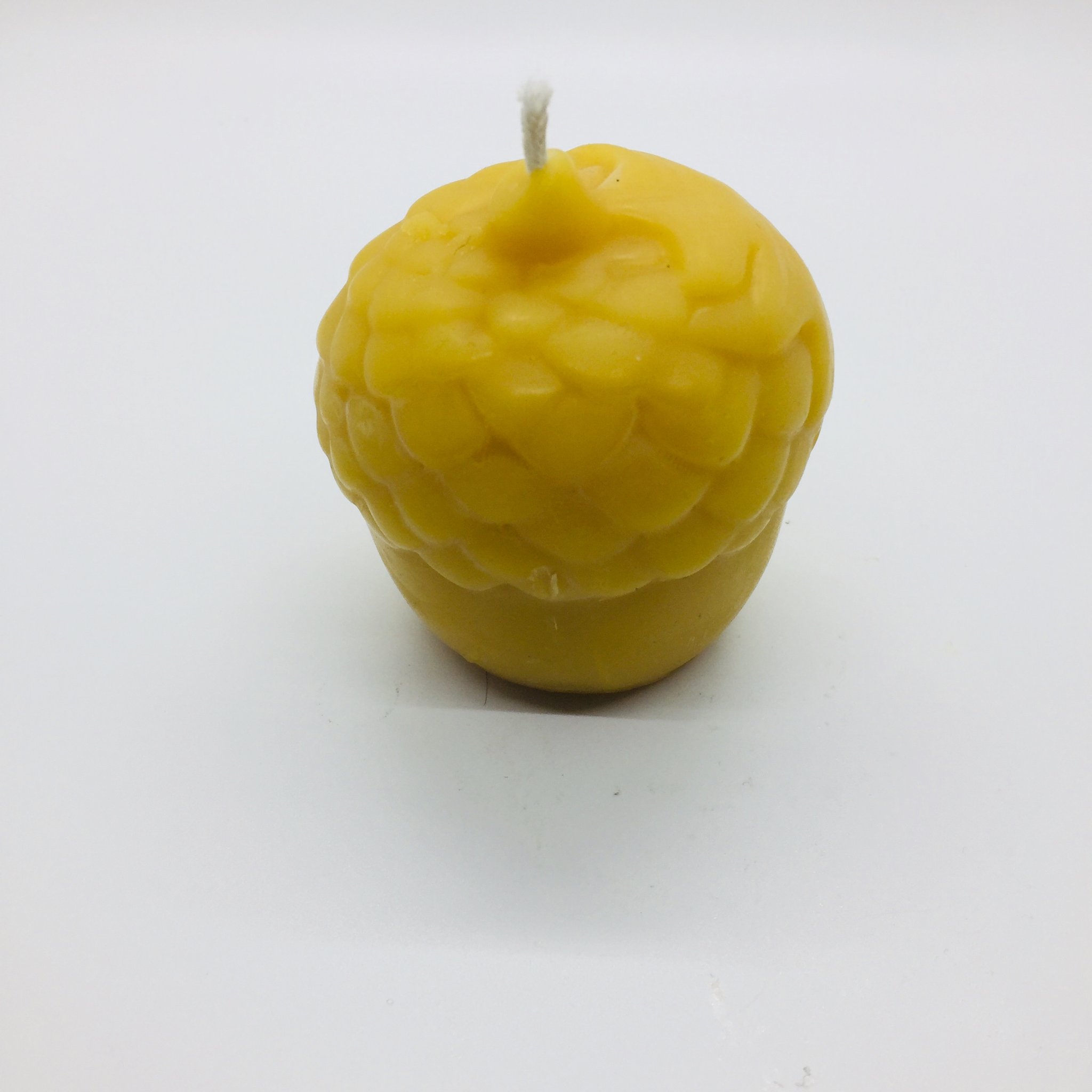 Pure Beeswax Acorn Candle - Image 2