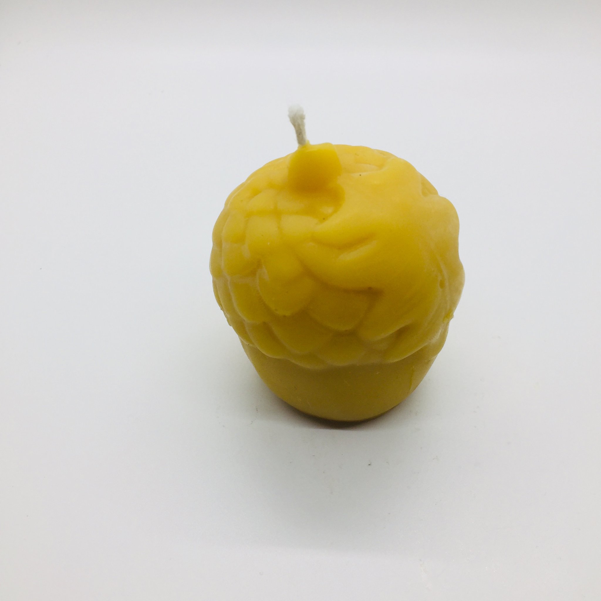 Pure Beeswax Acorn Candle - Image 3