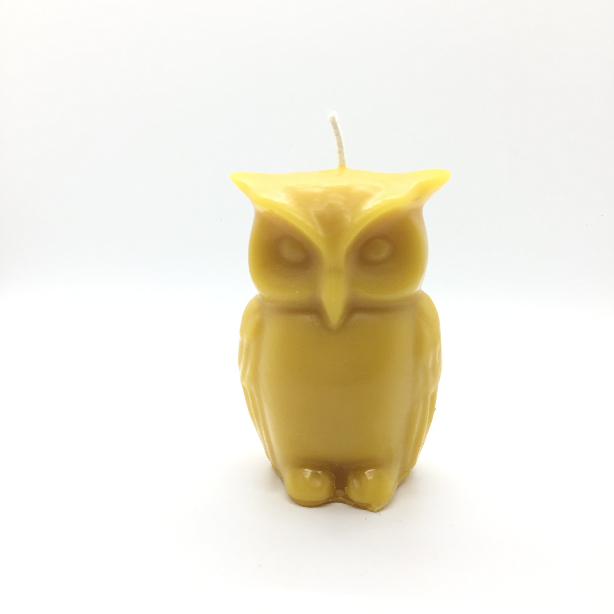 Pure Beeswax Owl Candle
