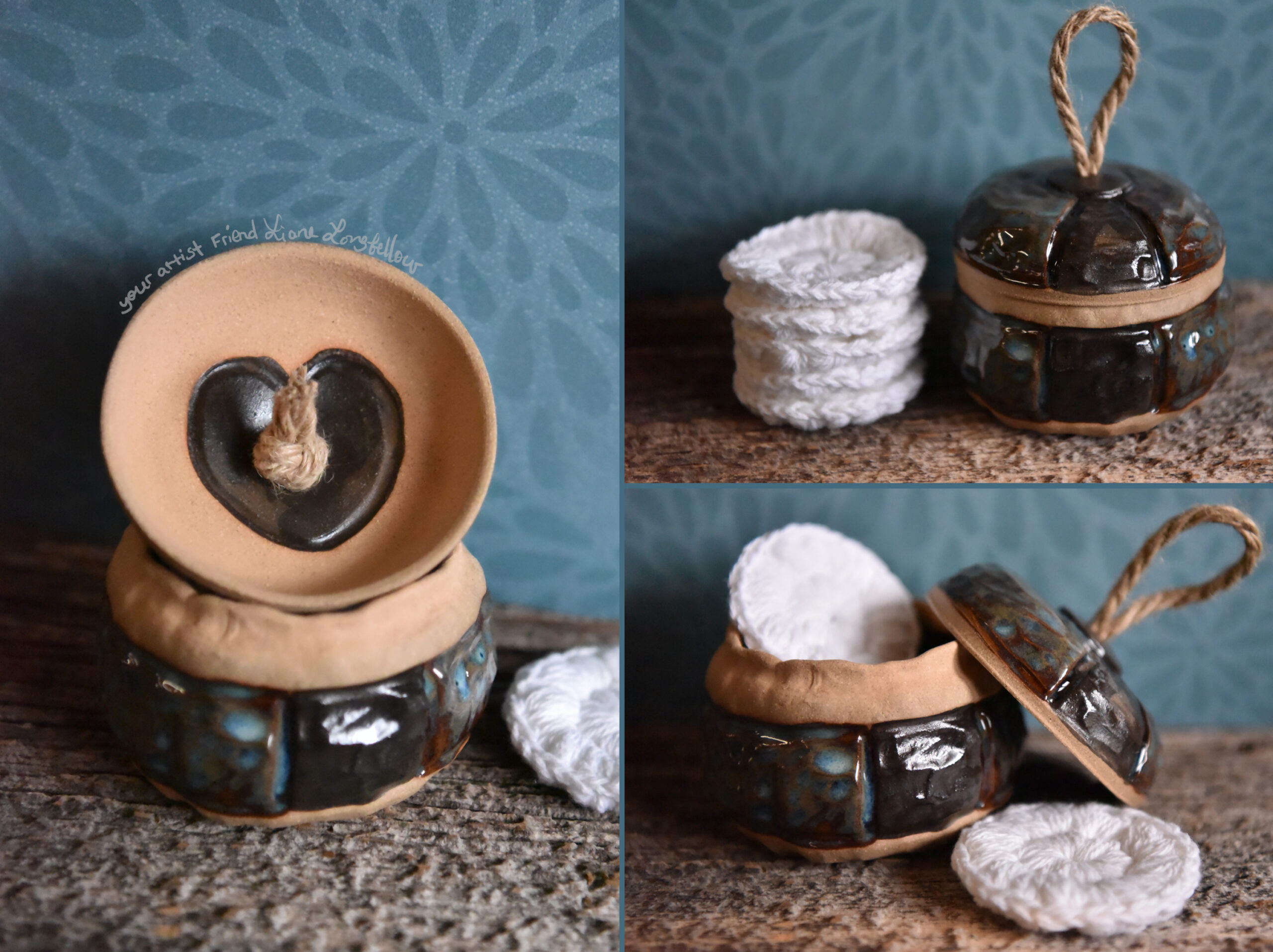 A Face Scrubby Holder (Pottery)