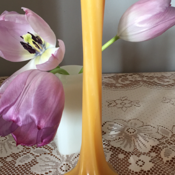 Standing Twisted Taper Candle