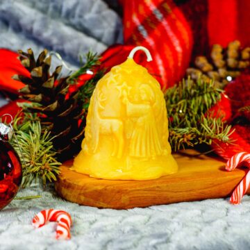 Christmas Bell Candle