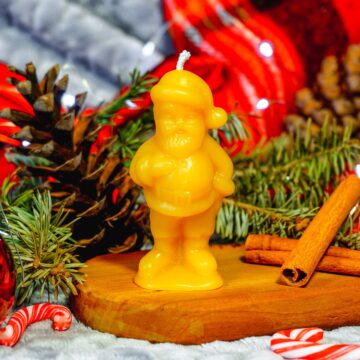 Santa Clause Candle