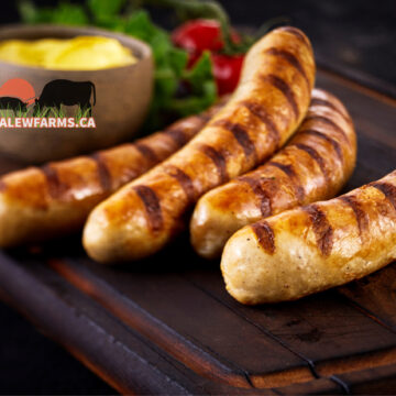 Dalew Farms Pasture Raised Pork - Honey Garlic Sausages (NEW PACKAGING)
