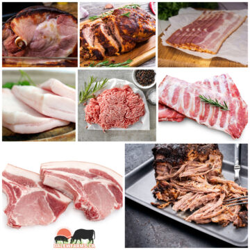 Dalew Farms Pasture Raised Pork Half Pig Packages Ready to Go!