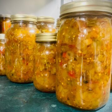 Memere Viau's Green Tomato "Ketchup"