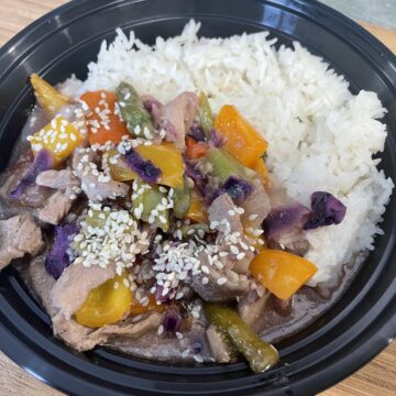 Honey Garlic Pork Stir Fry