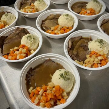 Ham or Roast Beef Dinners