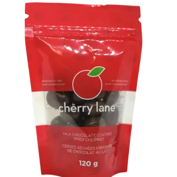 Milk Chocolate Covered Dried Montmorency Cherries