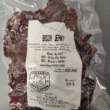 Grass-Fed Bison - Jerky