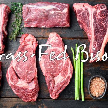 Grass-Fed Bison - BULK Freezer Order DEPOSIT